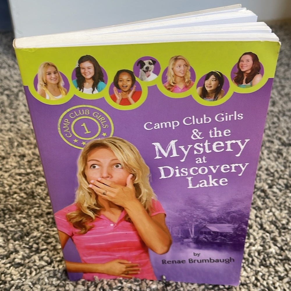 Girls book: camp club girls & the mystery at discovery Lake